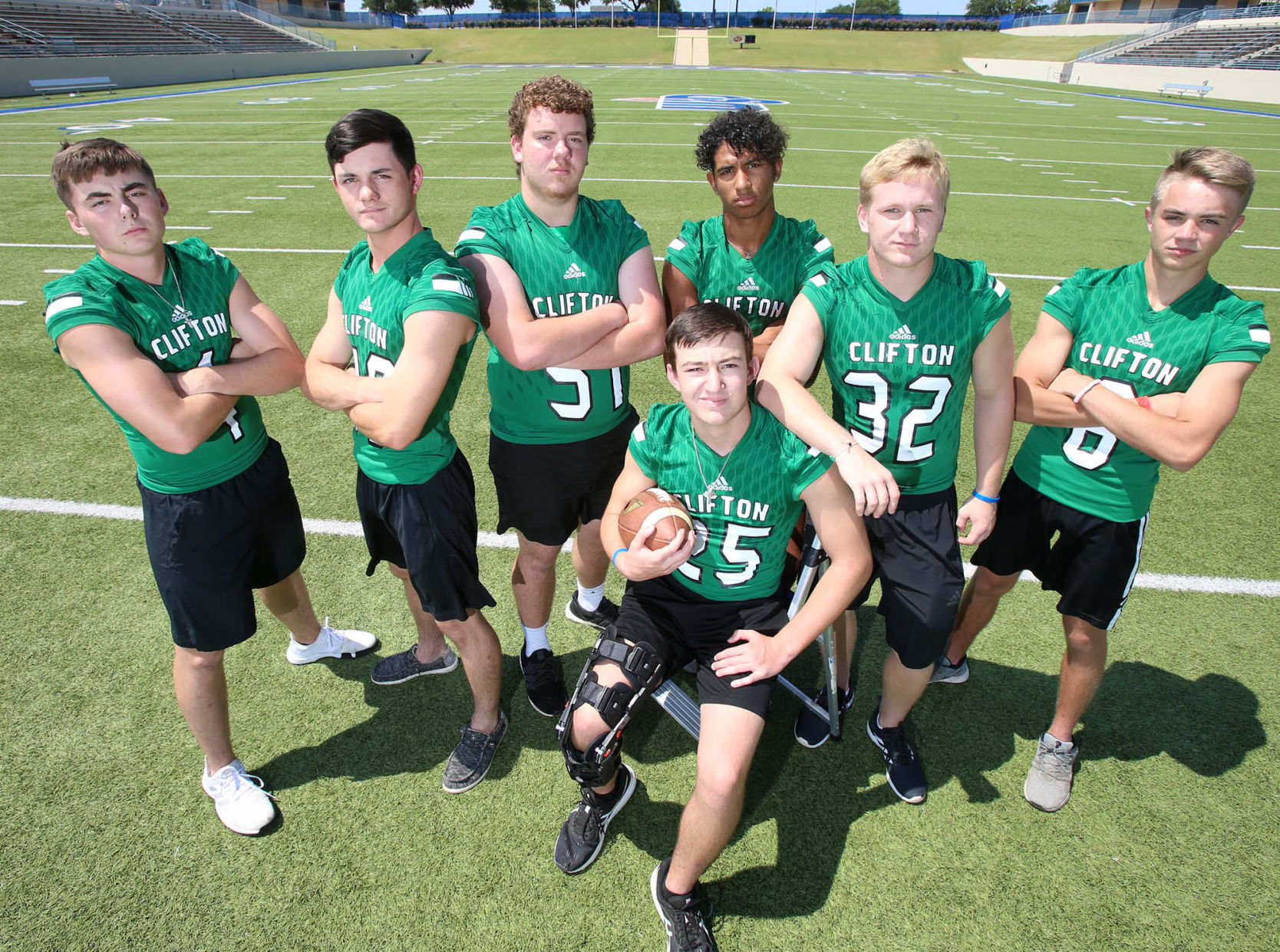 Clifton (7-3) vs. Edgewood (7-3), 7:30 p.m. Friday at Waxahachie